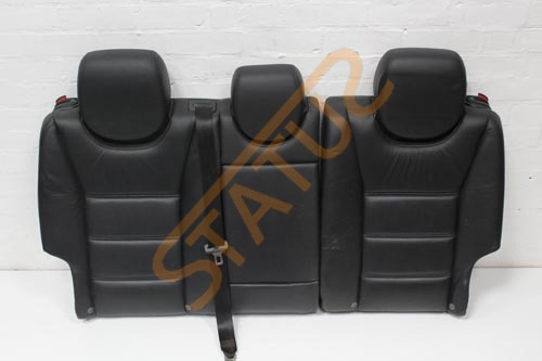 Porsche Cayenne 955 957 Black Leather Interior Seats